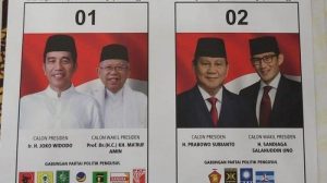 Real Count KPU 36%: Jokowi-Ma’ruf 56,08%, Prabowo-Sandi 43,92%