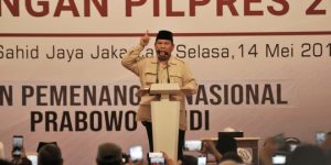 Prabowo Klaim Menang Suara 54,24%, Demokrat: yang 62% Berarti Tak Terbukti