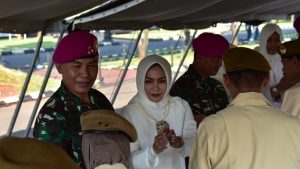 Komandan Korps Marinir Halal Bihalal dengan Ribuan Prajurit