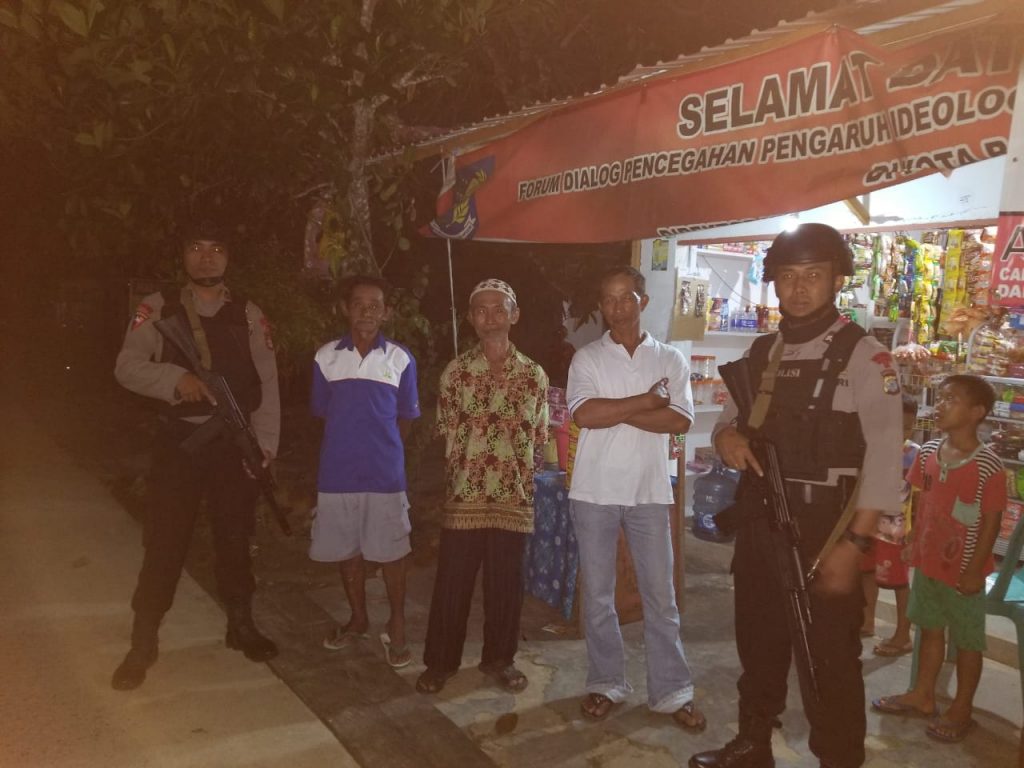 Patroli Warung Kopi Menjadi Langkah Brimob Menjaga Kamtibmas di Kaltim