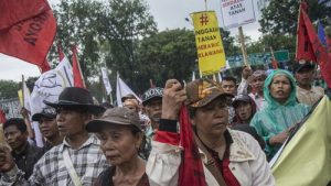 Tak Hanya Mahasiswa, Petani Juga Geruduk DPR Tolak RUU Bermasalah