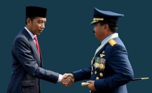 Jokowi Pimpin Upacara HUT Ke-74 TNI di Halim Perdanakusuma