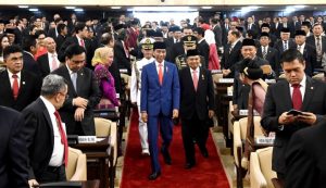 Jokowi-JK Hadiri Pelantikan Anggota DPR 2019-2024