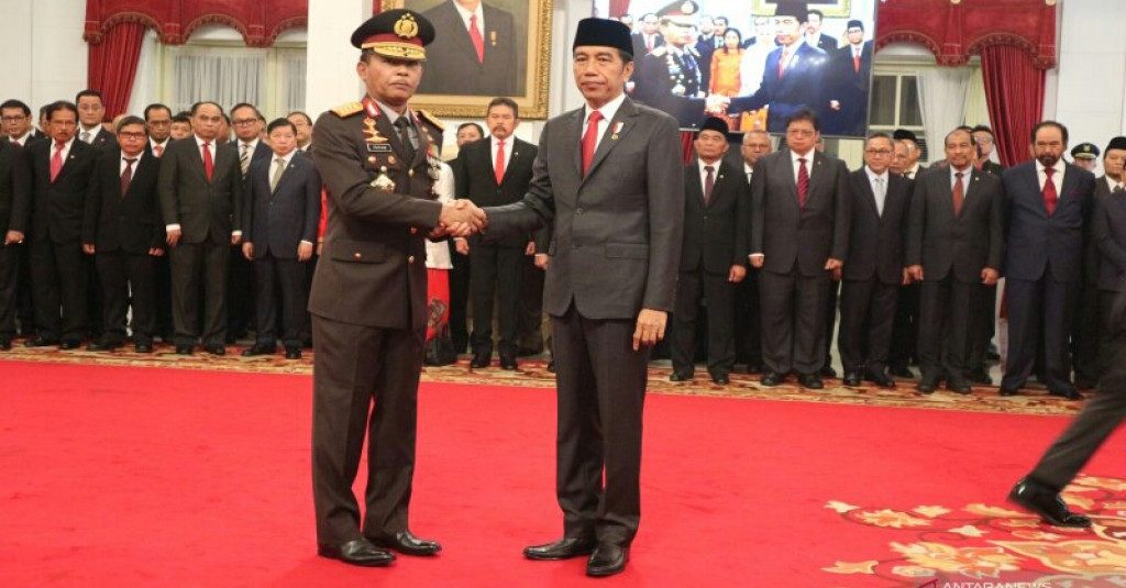 Jokowi Resmi Lantik Idham Azis Menjadi Kapolri