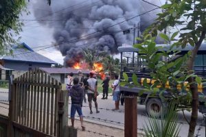 Kerusuhan di Sorong Papua, 9 Rumah Terbakar, 1 Warga Tewas