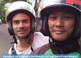 Driver Ojol Ini Ungkap Kesan saat Ditumpangi Ashraf Sinclair