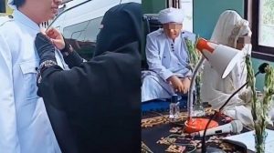 Viral Video Istri Antar Suami Menikah Lagi, Sempat Berpelukan Erat Sebelum Ijab Kabul