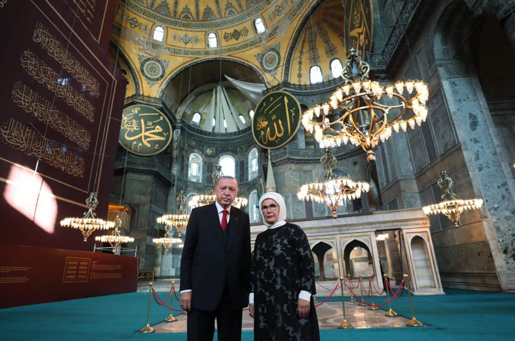 Hari Ini Hagia Sophia Gelar Sholat Jumat Perdana Yang Dihadiri Presiden Erdogan