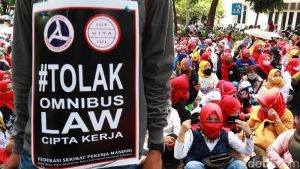 Sahnya UU Cipta Kerja Indonesia Menjadi Sorotan Media Asing