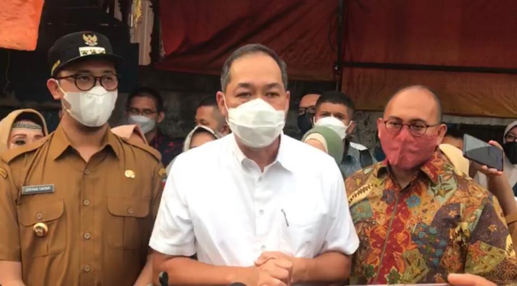 Mendag Lutfi: Revitalisasi Pasar Bawah Bukittinggi atas Permintaan Andre Rosiade