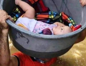 Banjir Rob Melanda Medan, Seorang Bayi Ditemukan Tewas Tenggelam