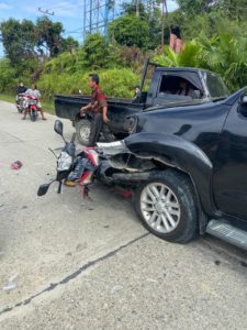 Melaju dengan Kecepatan Tinggi, Mobil Wabup Mentawai Terlibat Kecelakaan