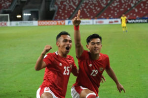 Tundukkan Malaysia 4-1, Timnas Indonesia Juara Grup B Piala AFF 2020