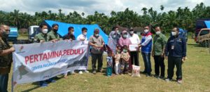 Pertamina dan KKS Migas Peduli bencana Tigonagari