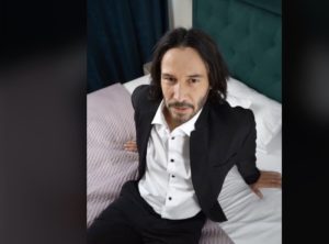 Viral di Tiktok Mirip Keanu Reeves Tapi Palsu Hebohkan Warga Tiktok