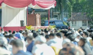 Ribuan Masyarakat Shalat Idul Adha di Kantor Gubernur Sumbar