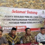 Perda No 4 Tahun 2020 di Rao Selatan Pasaman, Syamsul Bahri Disambut Antusias Warga