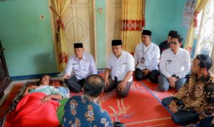 Kunjungi Korban Kebakaran, Bupati Sabar AS Minta Baznas Bedah Rumah Korban