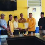 Tommy Irawan Sandra Resmi Daftarkan Diri Ke DPD II Partai Golkar Untuk Bacalon Bupati Pasaman