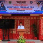 Bupati Pasaman Hadiri Penilian Gerakan PKK Nagari Tanjung Beringin