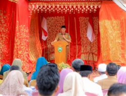 Turunkan Angka Stunting, Bupati Sabar AS Launching Inovasi Serdadu Serentak di Posyandu Lembayung Nagari Cubadak