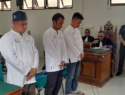 Gegara Narkotika Tiga Terdakwa Dituntut Hukuman Mati