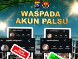 Waspada Akun Palsu Wakapolda Sumbar di Medsos