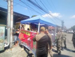 Satpol PP Kembali Tertibkan PKL di Depan UPI