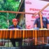 PT Semen Padang Serahkan Bantuan ATBM ke Dolas Songket