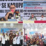 Sobeng Suradal, SH. MH. Bersama Tim Intel Kejari Pasaman, Jadi Narasumber Selama 4 Hari Dalam Rakor Kepala Sekolah SD, SMP Se Kabupaten Pasaman