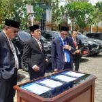 Pimpinan DPRD Sumbar Periode 2019-2024 Serahkan Kendaraan Dinas