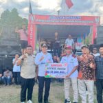 Bupati Sabar AS Tutup Turnamen Sepak Bola Harapan Cup IV Sungai Ranyah