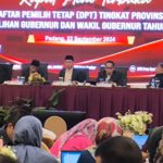 KPU Sumbar Tetapkan DPT Pilgub 2024 di Pleno Terbuka