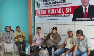 Warga Kelurahan Indarung Sampaikan Aspirasi kepada Verry Mulyadi