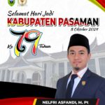 Ketua DPRD Kabupaten Pasaman Pimpin Rapat Paripurna Memperingati Hari Jadi Kabupaten Pasaman Ke 79