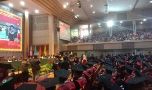 UNES-AAI Padang Gelar Wisuda Ke-59 di Gedung Conversation Center UNP