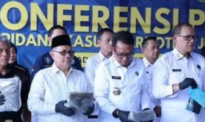 Ketua DPRD Sumbar Apresiasi BNNP dalam Pengungkapan Kasus Besar Narkotika