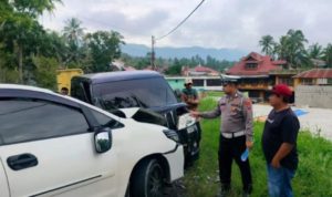 Kecelakaan Minibus di Jalan Padang-Solok Seorang Bayi Meninggal Dunia