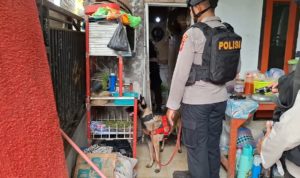 Kerahkan Anjing Pelacak, Polda NTB Gerebek Kampung Narkoba, 29,72 Gram Sabu Diamankan