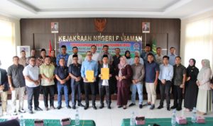 Kejaksaan Negeri Pasaman Laksanakan  Penandatangan Nota Kesepahaman atau MoU Dengan DPRD Pasaman