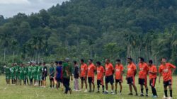 Turnamen Sepak Bola U35 di Kampung Koto Kandis Sambut Ramadhan