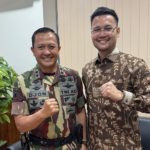 Anggit Kurniawan dan Danjen Kopassus Bahas Pembangunan Pasaman Pasca-Pilkada