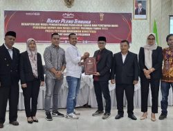 KPU Tetapkan Welly-Parulian Pemenang Sah Pilkada Ulang Pasaman 2024