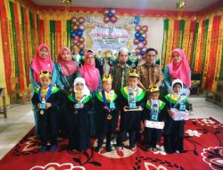 TK Satu Atap Padang Sarai Melaksanakan Acara Wisuda Tahfidz Dan Perpisahan, Dihadiri Wali Nagari Aia Manggih Barat