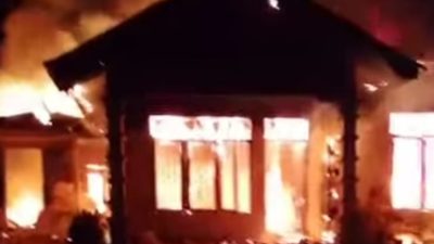 Sijago Merah Kembali Mengamuk, Hanguskan Satu Unit Rumah Permanen Di Panti Timur, Kerugian Ditaksir Capai 500 Juta