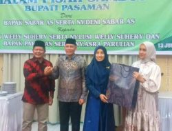Suasana Haru, Peralihan Kepemimpinan Di Malam Pisah Sambut Bupati Pasaman