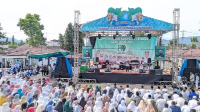 Tablig Akbar HUT ke-80 Pasaman Hadirkan Ustadz Ucay Batubara, Puluhan Ribu Jamaah Padati GOR Tuanku Rao