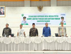 “Dorong Kemandirian dan Ketahanan Pangan Masyarakat, Wabup Pasaman: Sosialisasikan Koperasi Desa Merah Putih”
